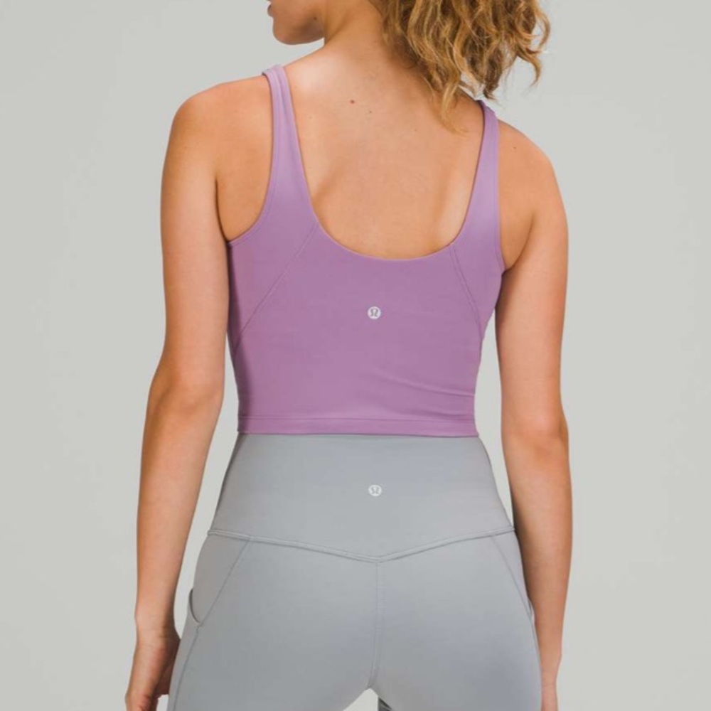 lululemon wisteria purple align tank